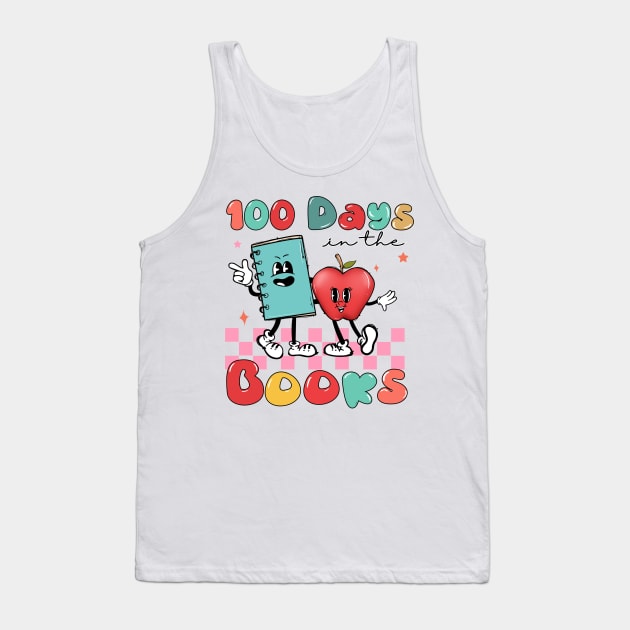 100 Days In The Books Tank Top by badrianovic